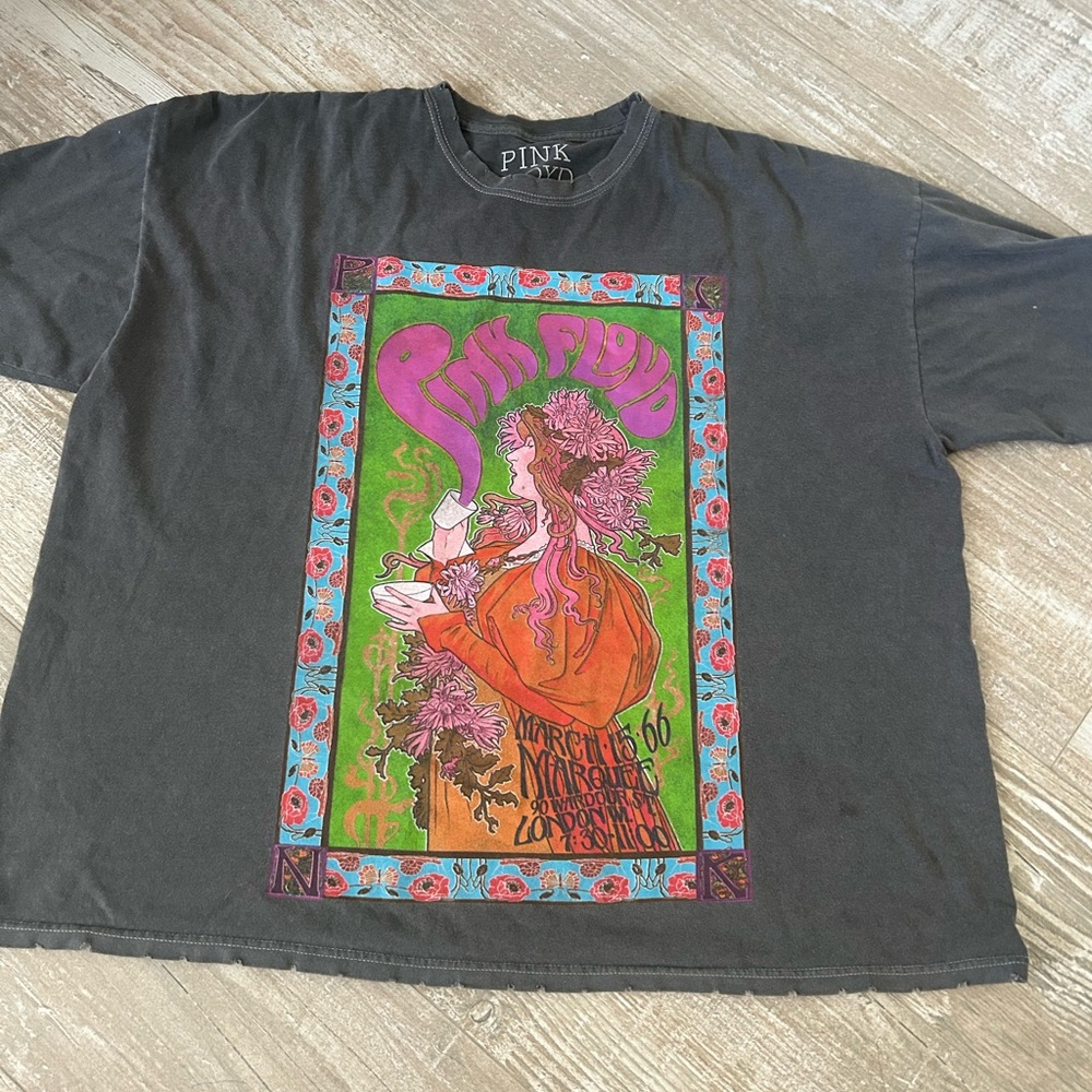 Pink Floyd oversized tee